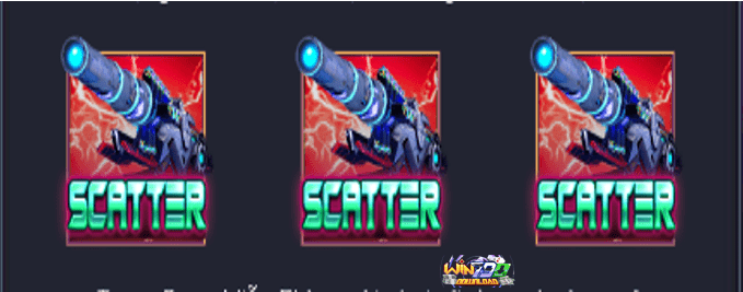  Hình ảnh về biểu tượng Scatter trong game nổ hũ Ngân Hà Đại Chiến tại WIN79